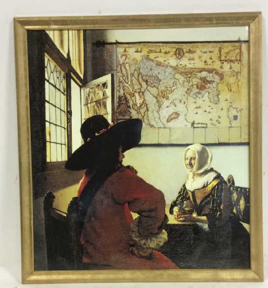 Professionally Framed Redcoat & Woman Print (1 of 10)