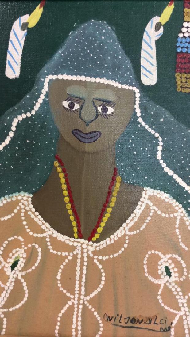 Signed Framed Haitian Art (1 of 10)