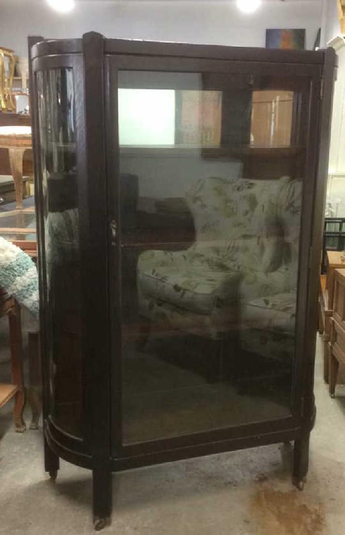 Antique Glass Front Vitrine (1 of 10)