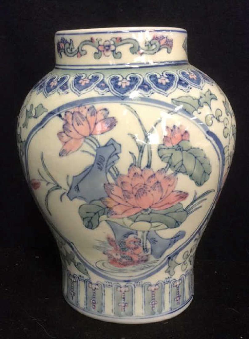 Asian Hand Made Ceramic Vase (1 of 10)