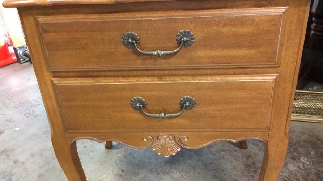 Ethan Allen Wood Side Table (1 of 10)