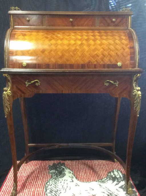 Continental Antique Ladies Writing Desk - Continental Antique Ladies Writing Desk