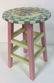 Floral Detail Children’s Stool