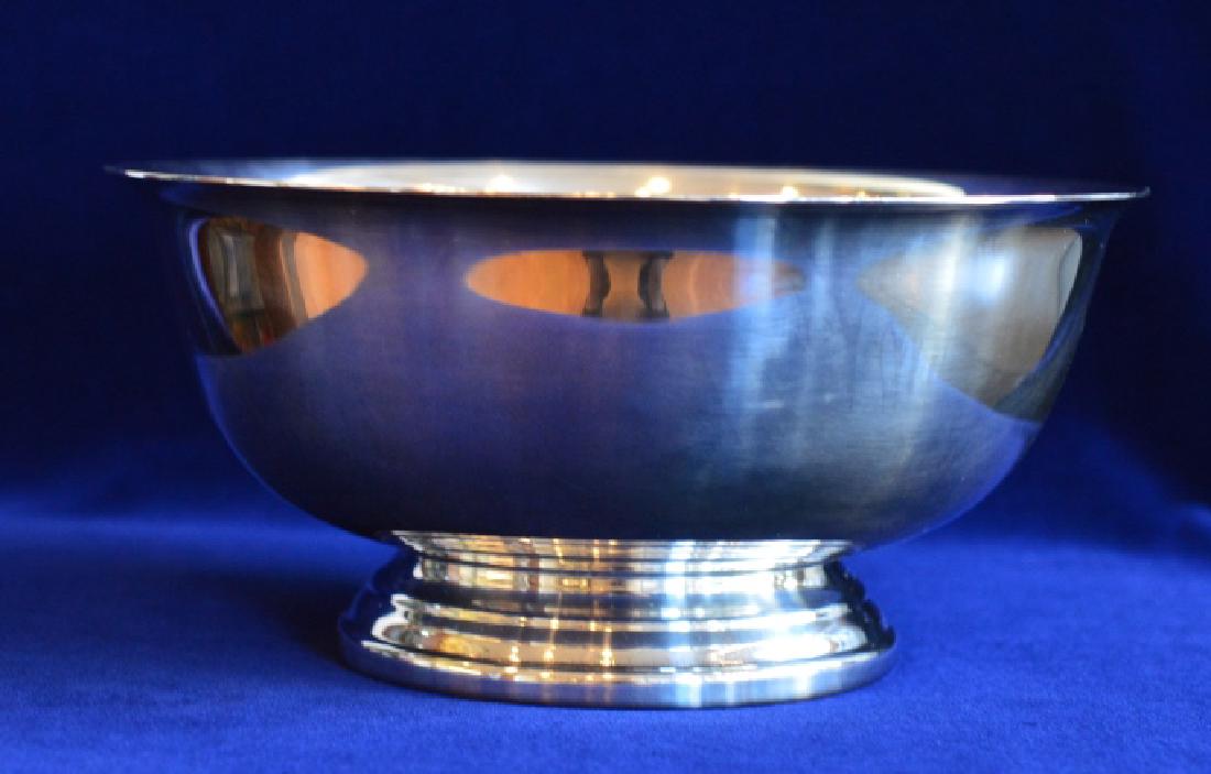 8" Gorham Silver Electroplate Round Footed Bowl (1 of 1)