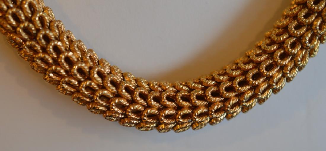Vintage Gold Plated Dior Collar Necklace (1 of 3)