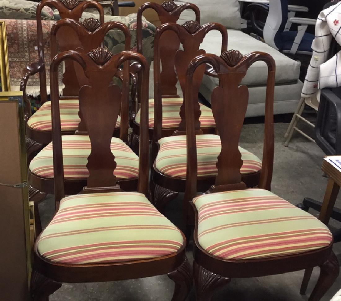 Set of 6 HICKORY Dining Chairs (1 of 9)