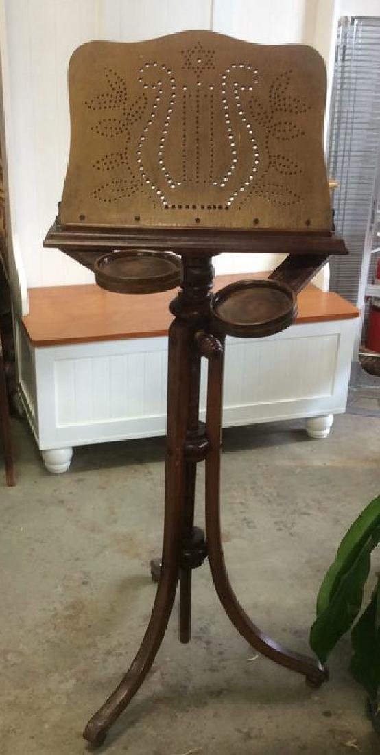 European Carved Antique Music Stand (1 of 9)