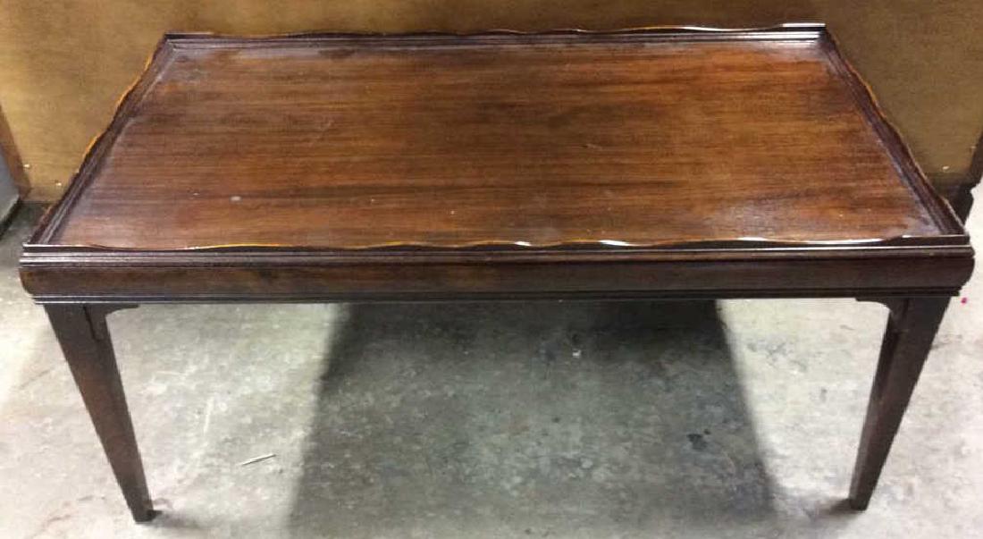 Vintage Wooden Coffee Table (1 of 10)