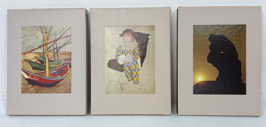Lot 3 The World of Van Gogh, Picasso and Rodin: Lot 3 The World of Van Gogh, Picasso, and Rodin Published and edited by Time Life Library of Art, written by Robert Wallace, Lael Wertenbaker, and William Harlan Hale respectively. Biographies that ex