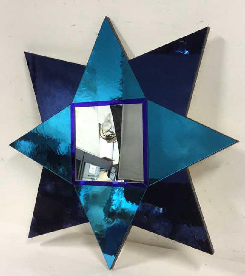 Hand Made Modern 8 Point Star Mirror (1 of 10)