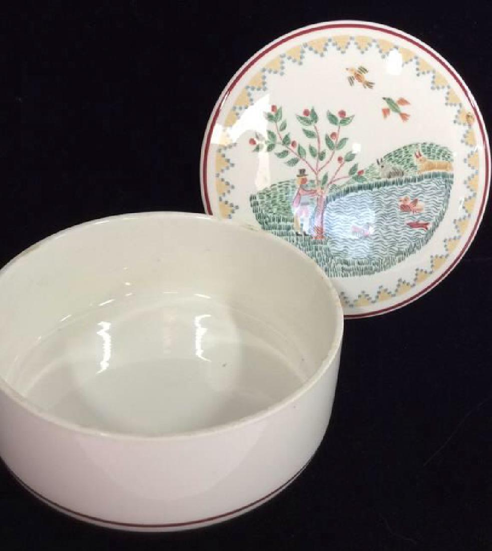 Porcelain Villeroy 7 Boch Dish W Lid (1 of 8)