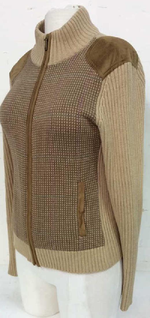 RALPH LAUREN Suedee Cotton Zip Sweater (1 of 9)