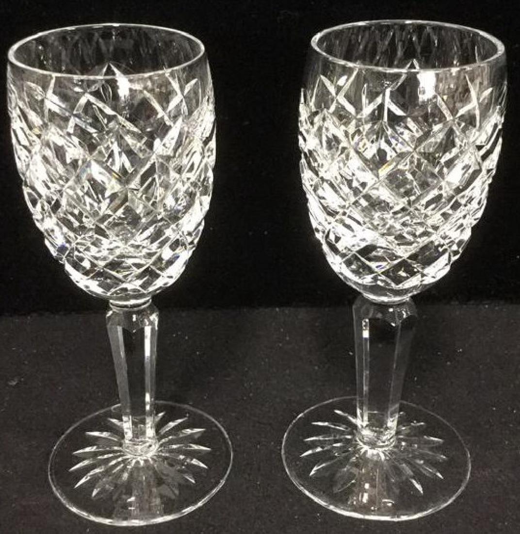 Pair Of Waterford Cut Crystal Cordial Glasses (1 of 9)