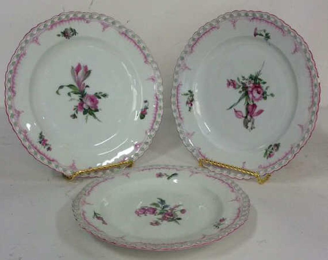 Lot 3 KPM Ceramic Porcelain Plates (1 of 10)