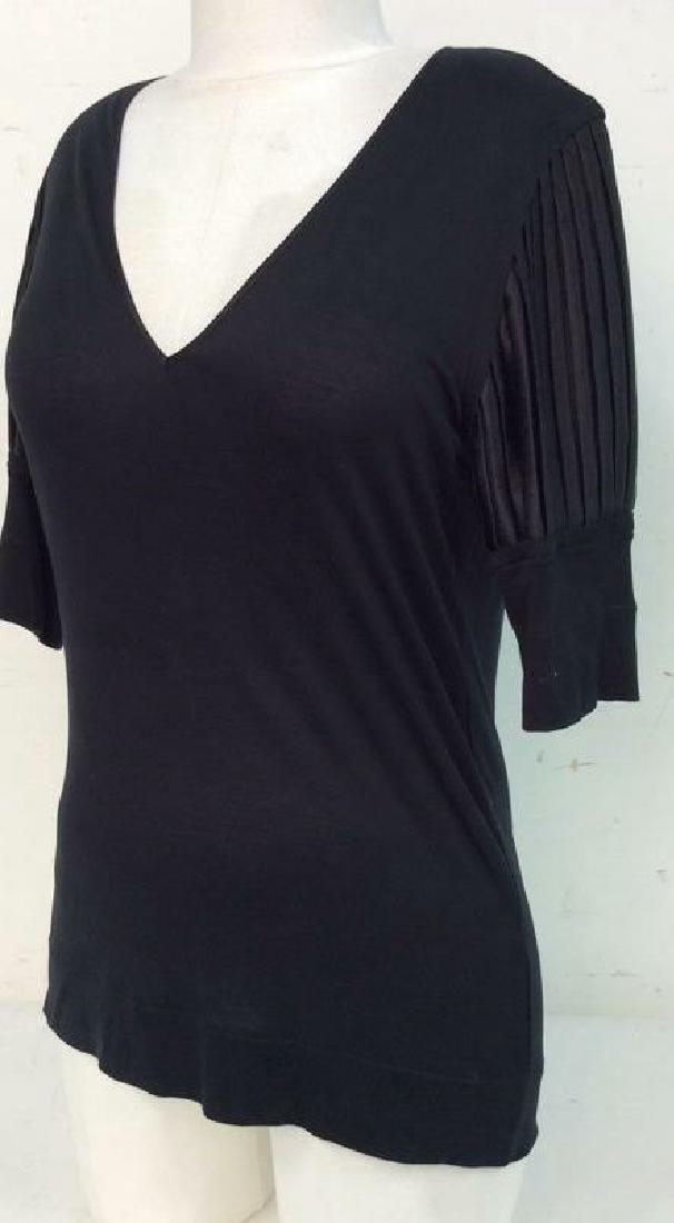 STELLA MCCARTNEY Black Two Toned Dress Top (1 of 8)
