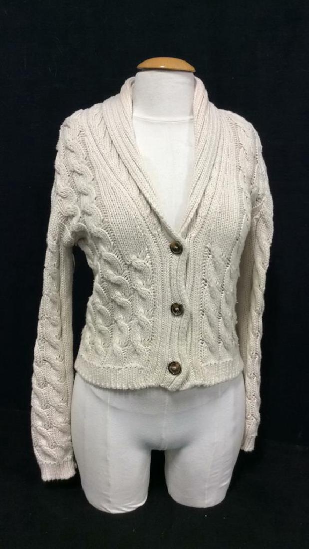 ASPREY Cotton Button up Knit Sweater (1 of 10)