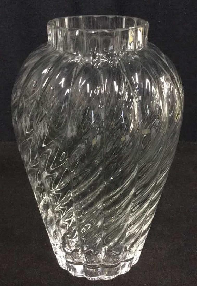 Vintage Tiffany and Co. Oriental Crystal Vase