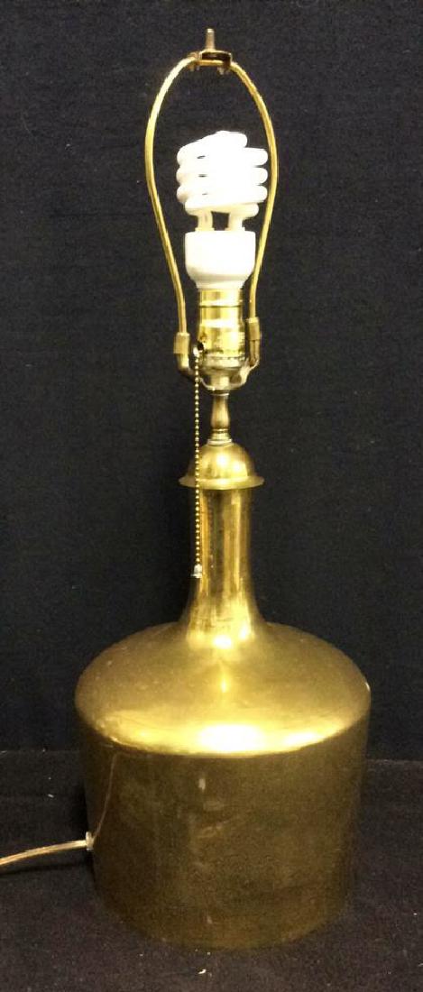 Brass Jug Shaped Lamp (1 of 9)