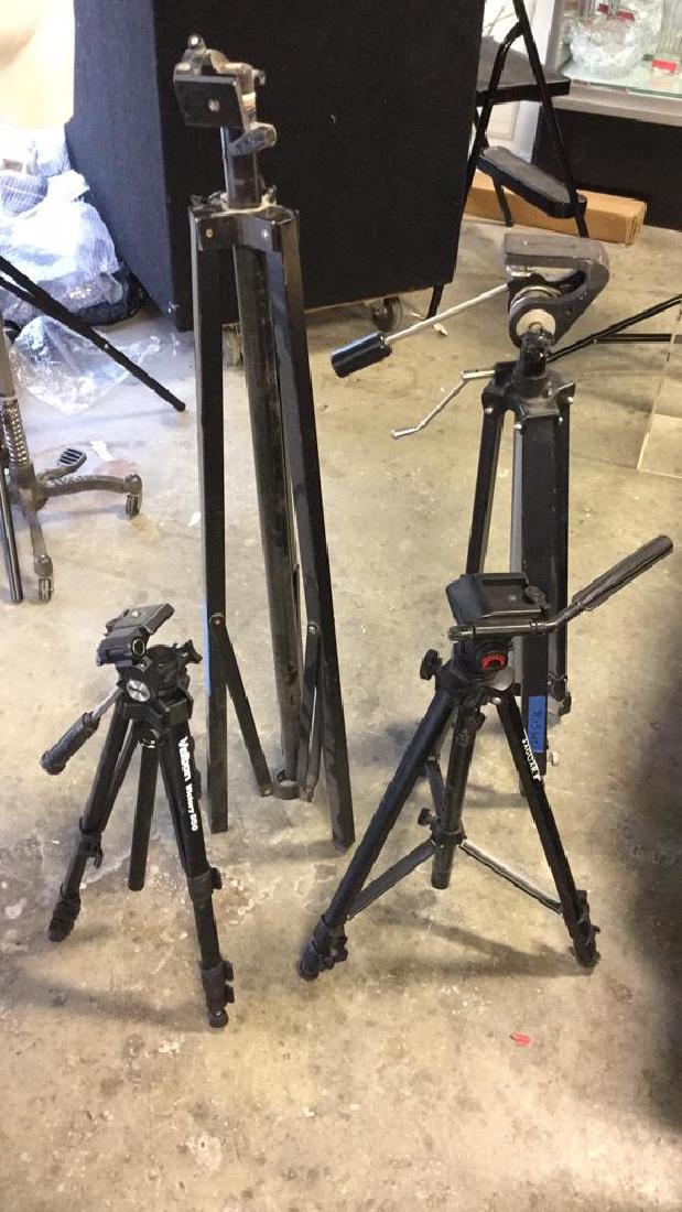 4 Black Base Camera Tripods (1 of 6)