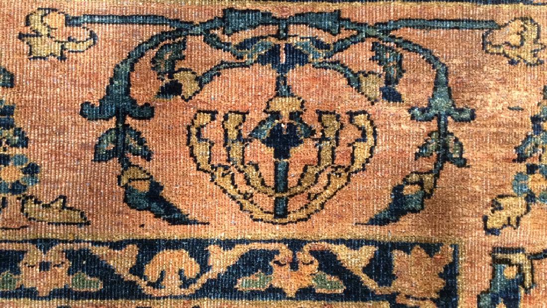 Handmade SAROUK Circa 1920’s Vintage Wool Carpet (1 of 10)