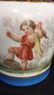 Antique Painted Porcelain Ormolu Perfume Bottle - 7