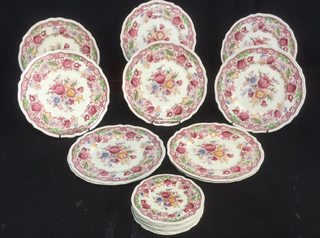 Lot 18 Johnson Brothers Dorchester England Plates (1 of 8)