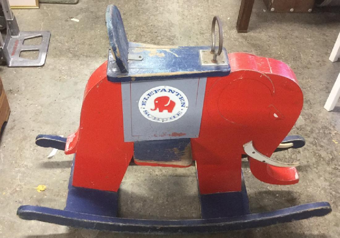 1960's FAO Schwarz Display Rocking Elephant (1 of 8)