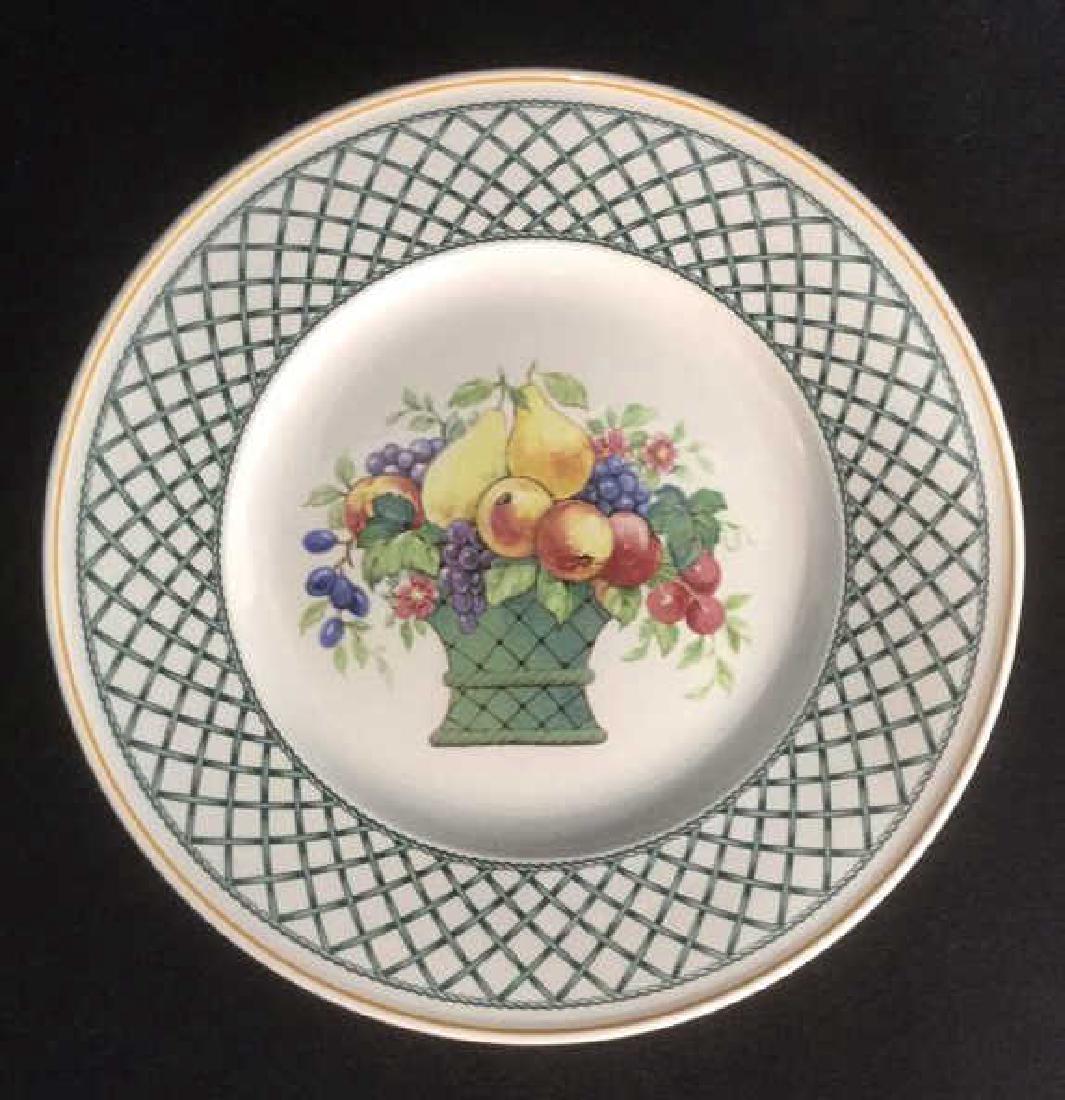 Lot 30 Villeroy & Boch Dinner And Salad Plates (1 of 8)