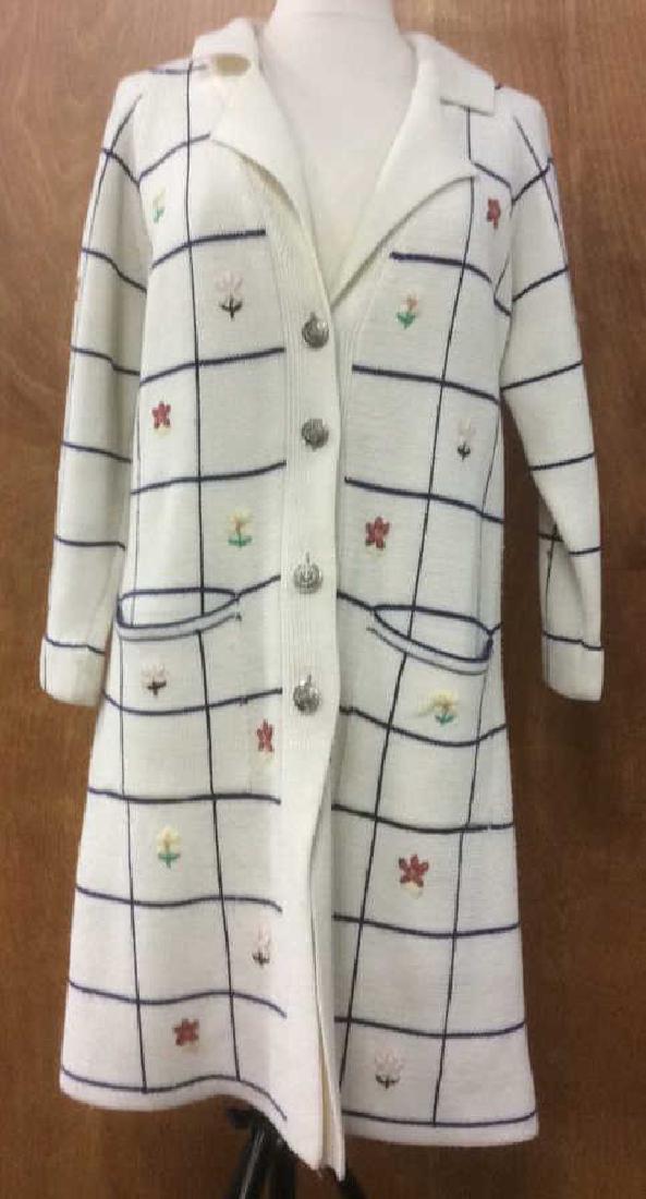 Lilly of California Embroidered Knit Coat (1 of 7)
