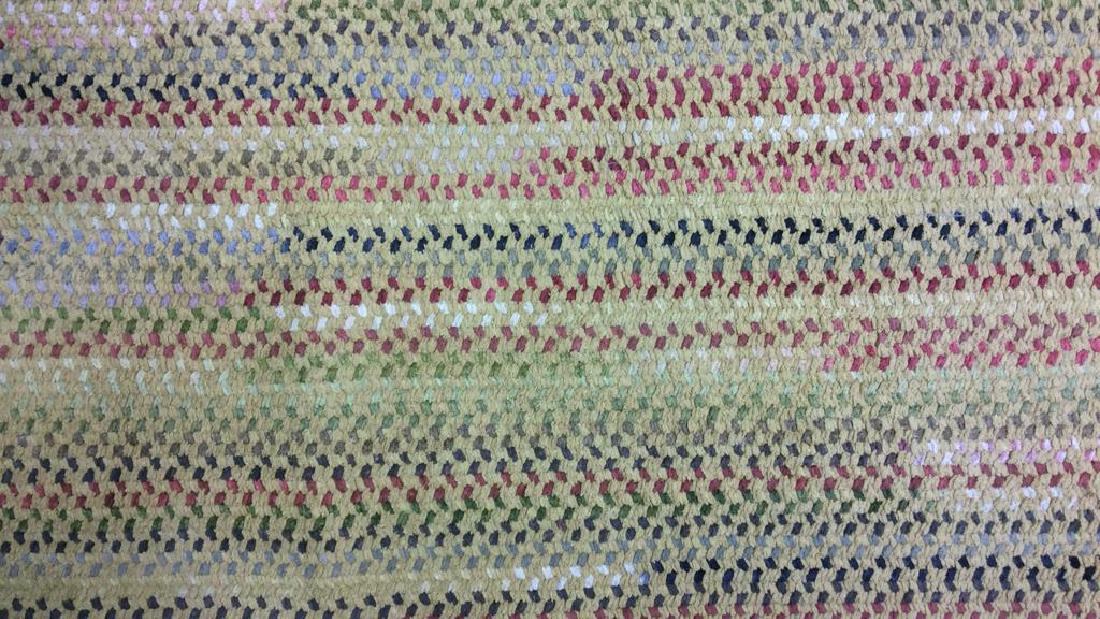 Yellow Toned Hallway Braided Rug Runner (1 of 8)