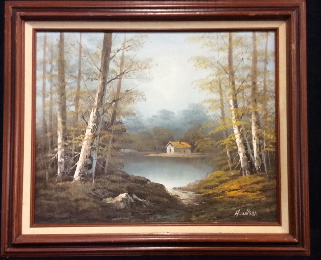 H. Wilson Impressionist Landscape Painting (1 of 10)