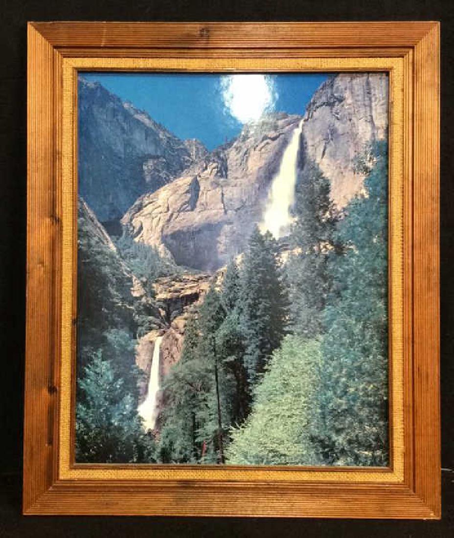 Framed Phot Print Waterfall Landscape (1 of 9)