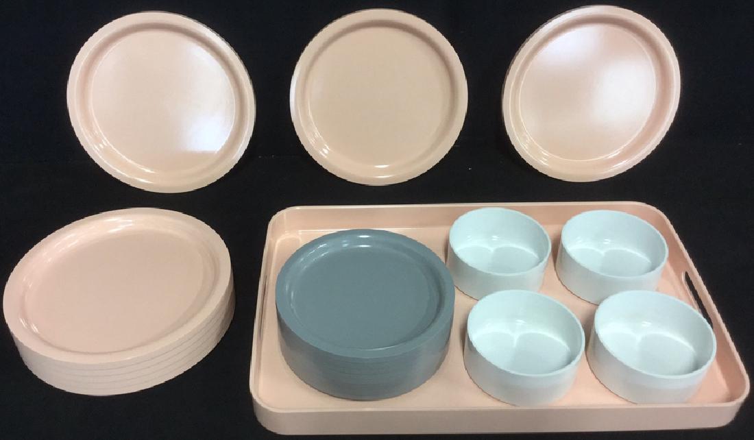 Lot 21 Mid Century Modern Kasen Dishes & Serving (1 of 9)