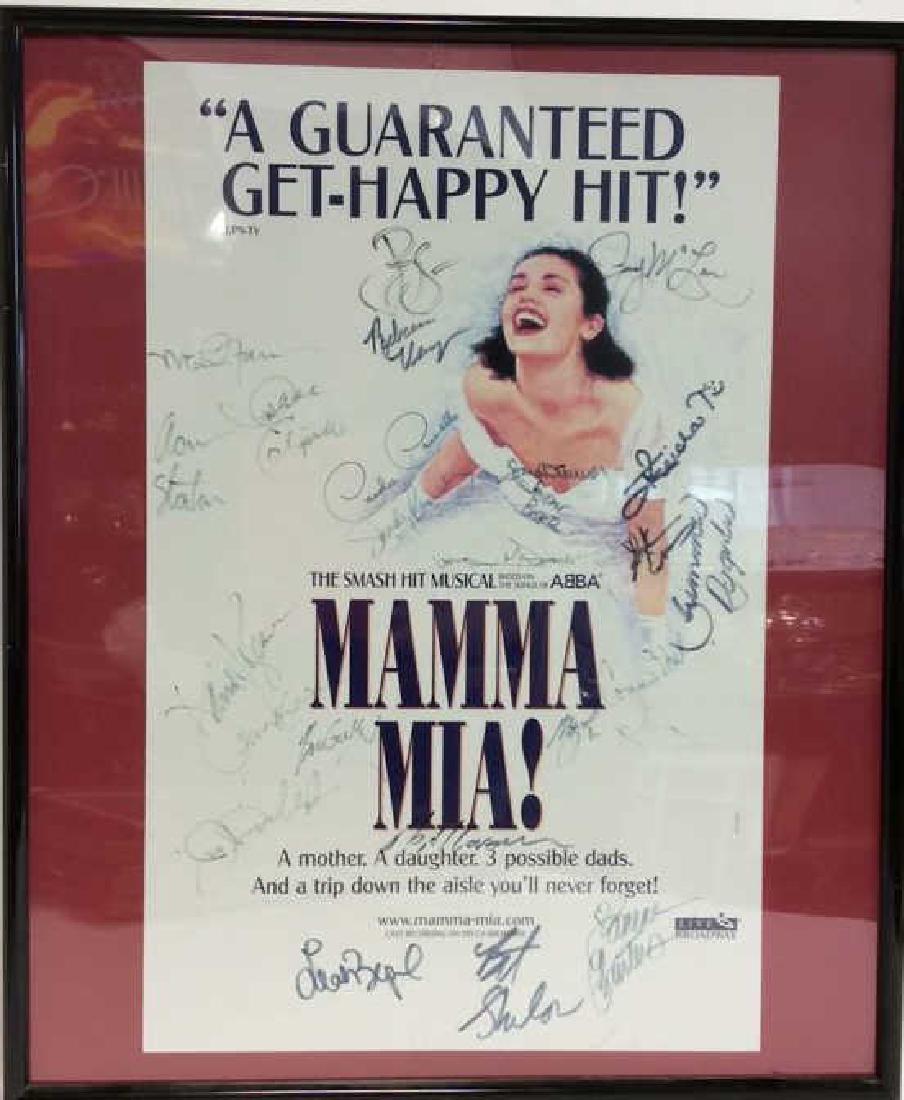 Mamma Mia! Signed Broadway Poster (1 of 8)