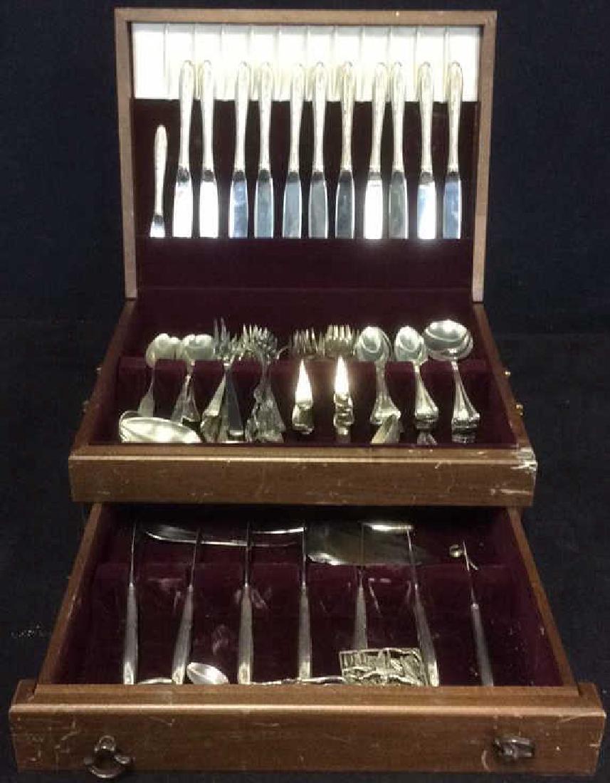 Lot 106 Sterling Silver Silverware & Box Dec 13, 2017 The Benefit Shop Foundation Inc. in NY