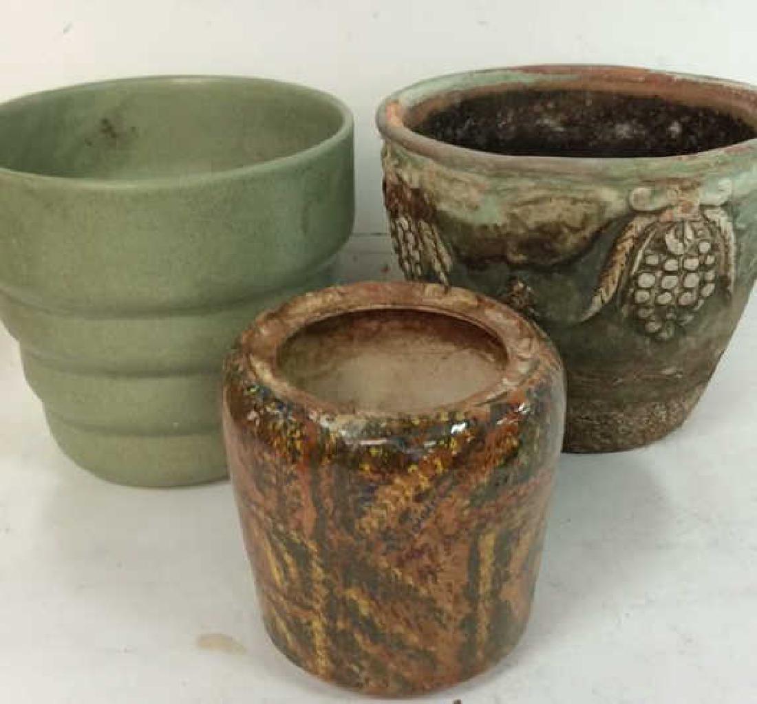 Lot 3 Decorative Ceramic Planters (1 of 10)
