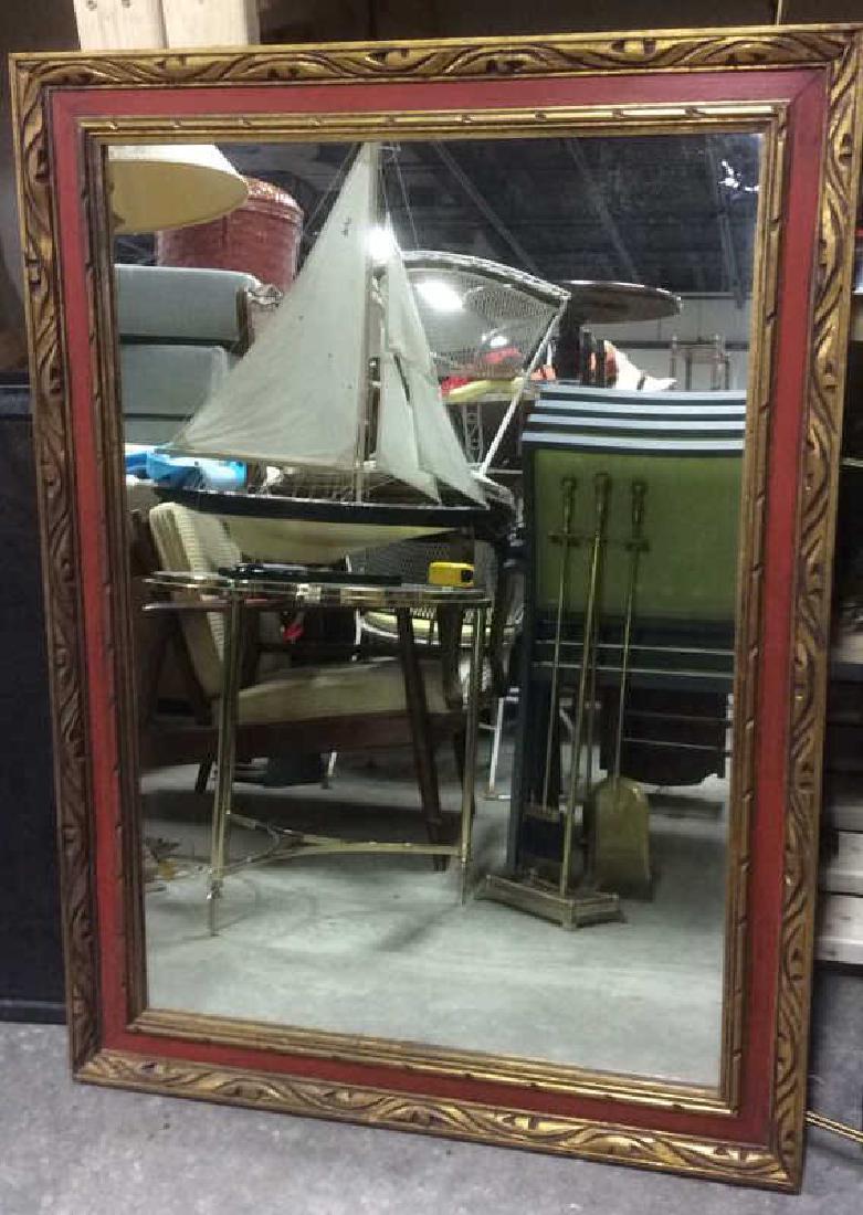 Vintage Ornate Wooden Framed Mirror (1 of 9)