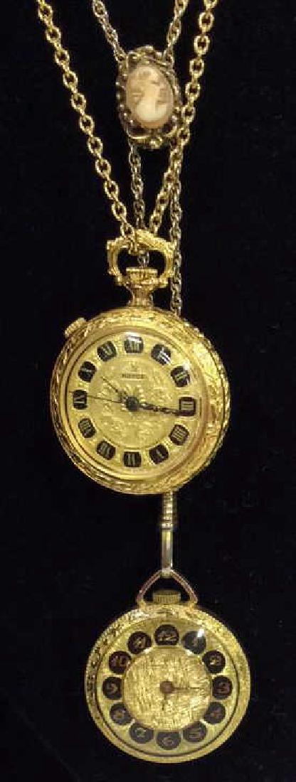 Lot Two Vintage Estate Jewelry Pendant Watch (1 of 10)