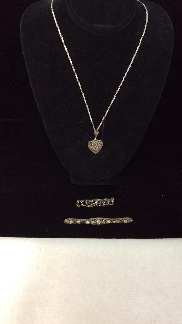 Lot 3 Sterling Silver Jewelry (1 of 9)