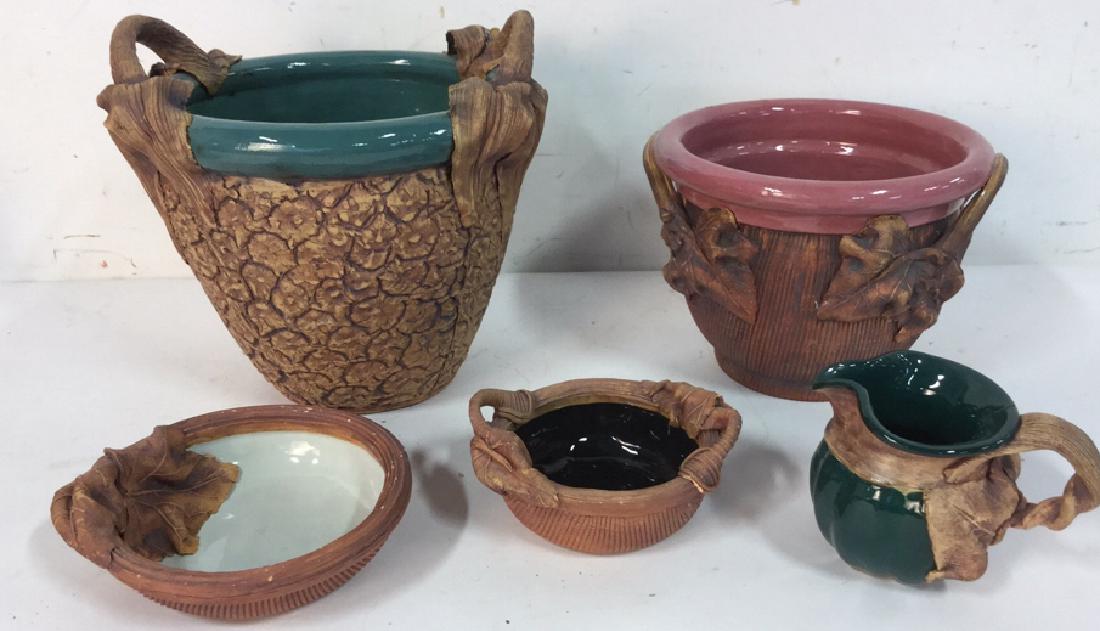 Lot 5 Terrafirma Classic Collection Ceramic Pots (1 of 13)
