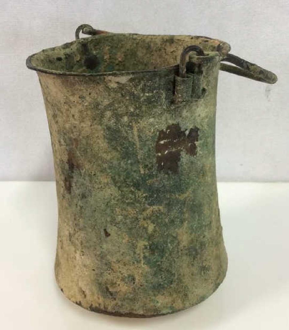 Antique Rustic Handled Cup Pail (1 of 8)