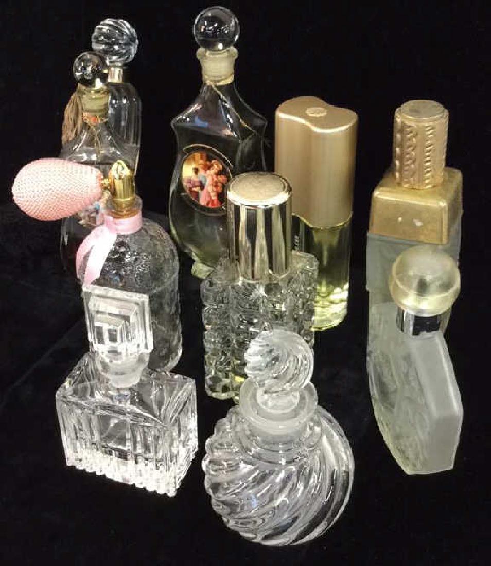 Lot 11 Collectible Vintage Antique Perfume Bottles (1 of 10)