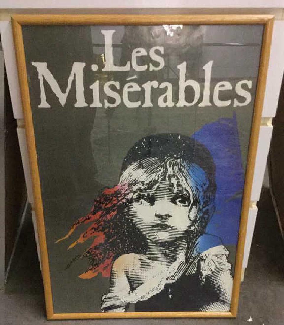 LES MISERABLES Broadway Show Framed Poster (1 of 10)