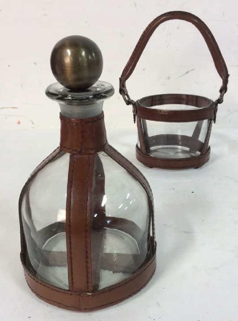 Lot 2 BARCLAY BUTERA Decanter & Ice Bucket (1 of 10)