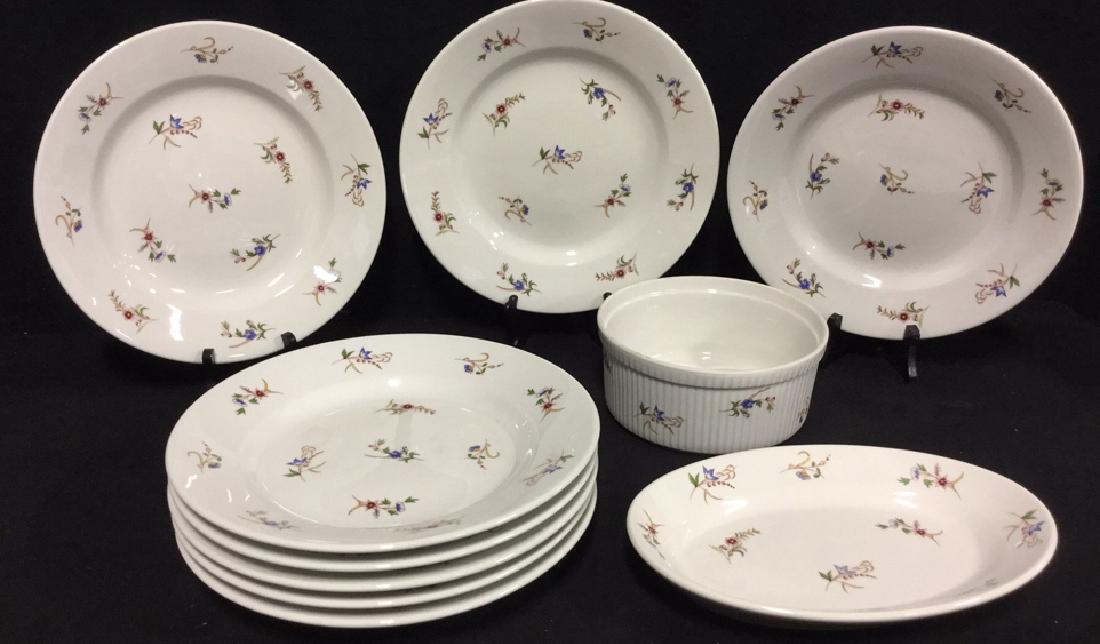 Set 10 Vintage Apilco Porcelain Dishes (1 of 8)