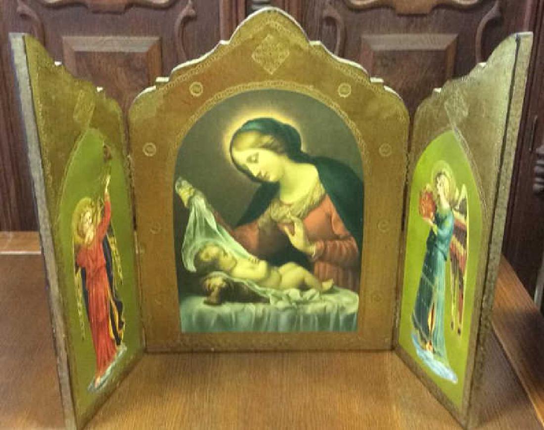 3 Panel Religious Icon (1 of 10)