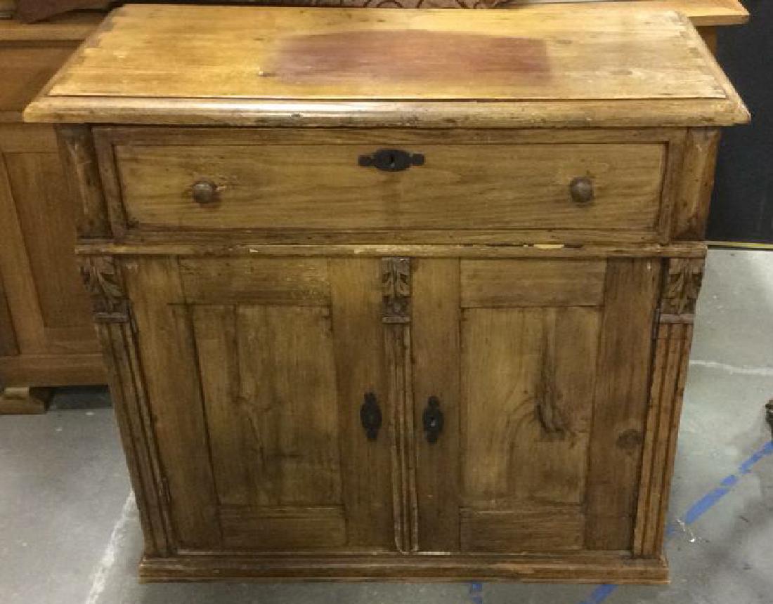 Antique Pine Hand Dovetailed Cupboard (1 of 10)
