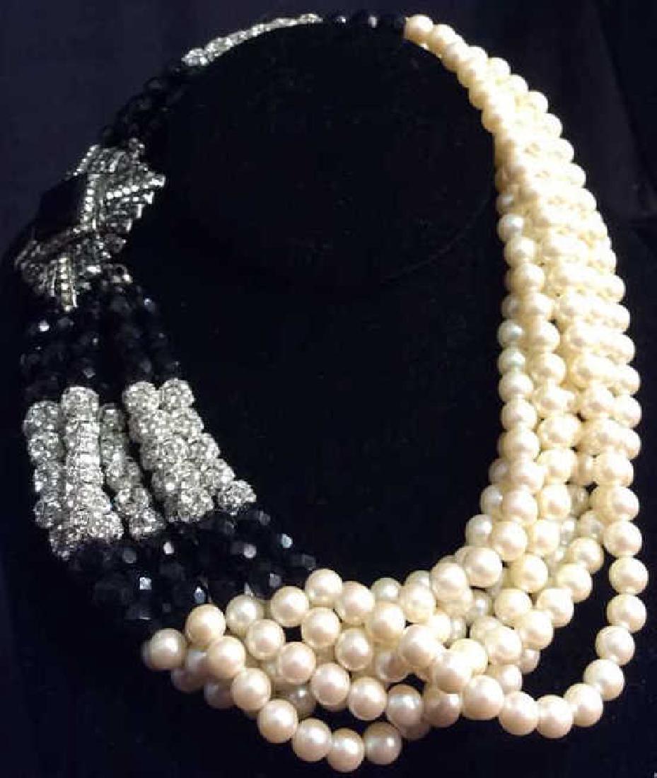 Estate Jewelry Multi Strand Signed Art Deco (1 of 10)