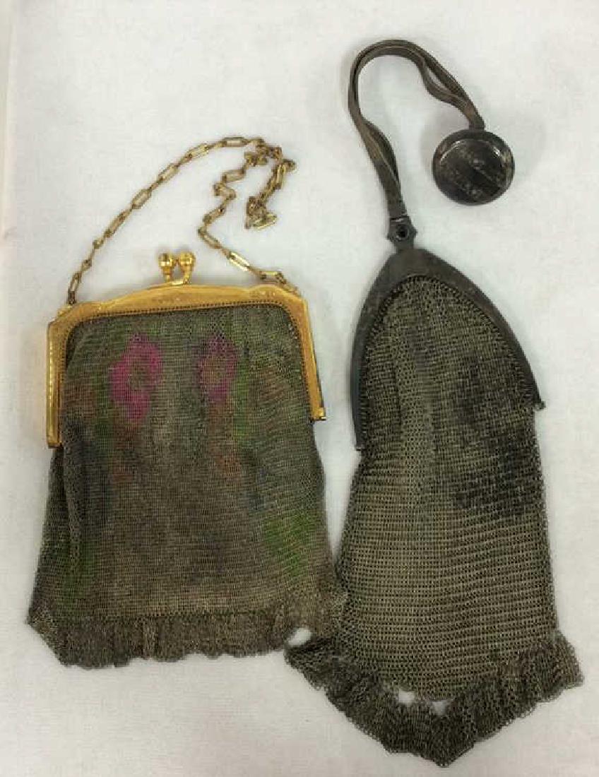 Lot 2 Vintage Art Deco Mesh Coin Purses c1920s (1 of 10)