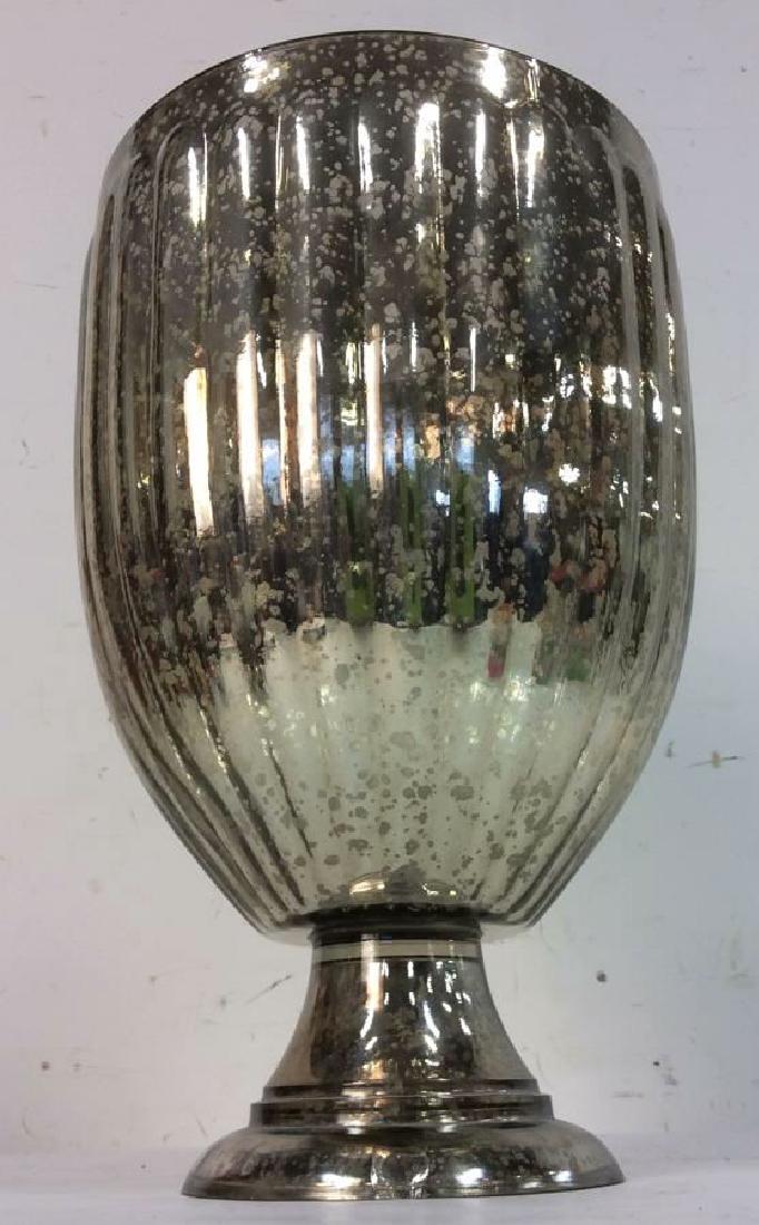 Silver Plated Chalice Shaped Planter (1 of 6)